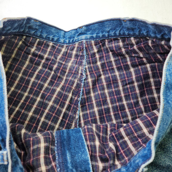 L.L. Bean Double L Classic Fit Flannel Lined Jeans Men's Size 38x30 Warm Denim - Picture 5 of 9